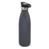 Charcoal Push Button Powder Coated Vacuum Bottles